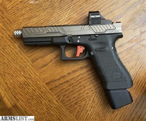 Armslist For Sale Zev Orion Glock With Holosun Red Dot