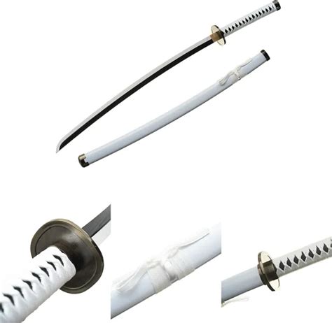 One Piece Roronoa Zoro Wado Ichimonji Katana Samurai Sword Cosplay