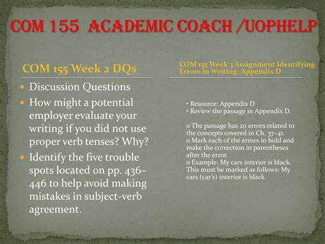 Ppt Academic Coach Uophelp Powerpoint Presentation Free