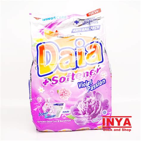 Jual DAIA DETERJEN BUBUK PLUS SOFTENER VIOLET PASSION 1 7Kg Detergent