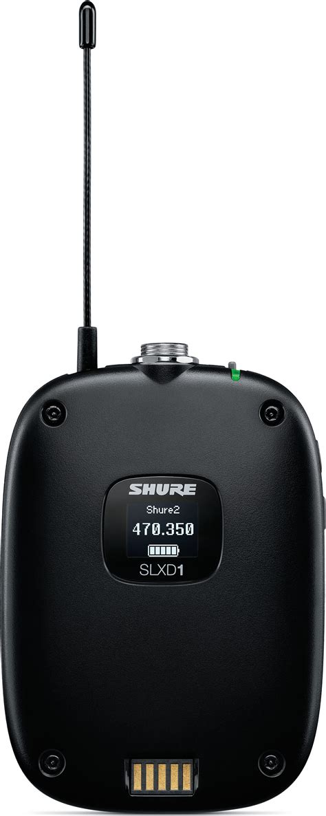 Shure Slxd D Dual Channel Bodypack Wireless System Zzounds