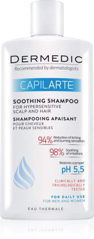 Dermedic Capilarte Soothing Shampoo For Sensitive Scalp Notinoie