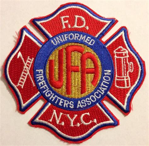 Fdny Uniformed Firefighters Association Fdny Patches Firefighter Fdny