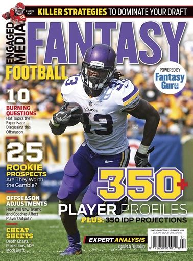 Engaged Sports Magazine Subscriptions and Fantasy Football Summer 2018 ...