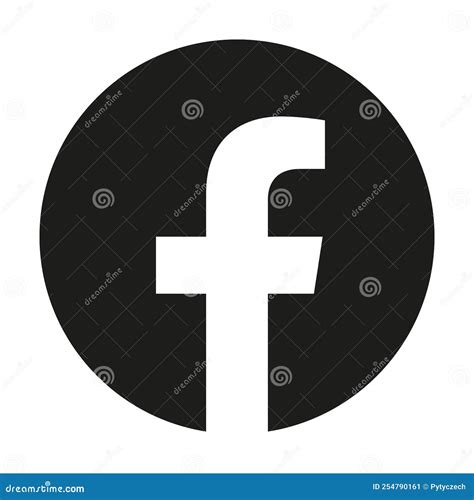 Facebook Social Media App Icon Editorial Photo - Illustration of button ...