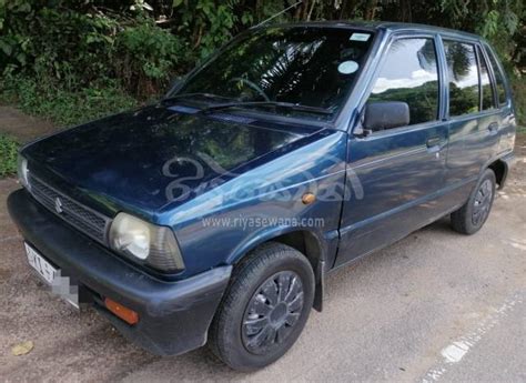 Suzuki Maruti 800 Used 2010 Petrol Negotiable Sri Lanka