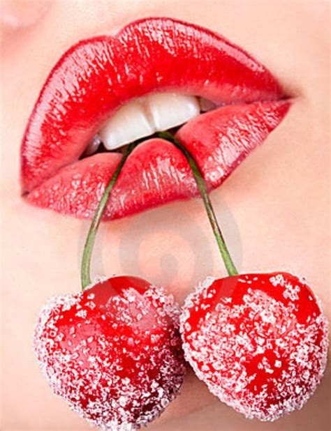 Lips As Red As Cherries Lip Art Lips Drawing Lip Wallpaper