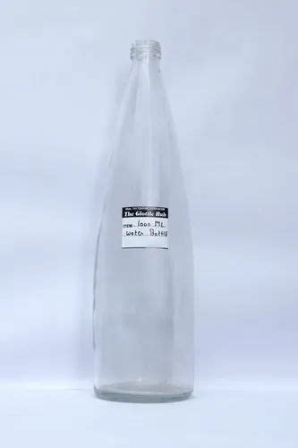 Transparent 1000ml Glass Water Bottle At Rs 28 Piece In Firozabad ID