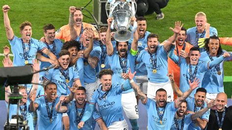 Man City Treble Winners Wallpapers Wallpaper Cave