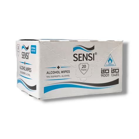 Jual Sensi Alcohol Wipes Isopropyl Alcohol Shopee Indonesia