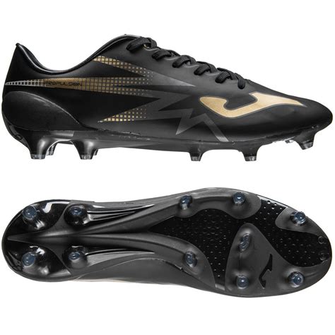 Joma Propulsion Lite FG - Black / Gold - Football Shirt Culture ...