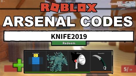 Code For Arsenal Event ALL WORKING CODES Arsenal Roblox