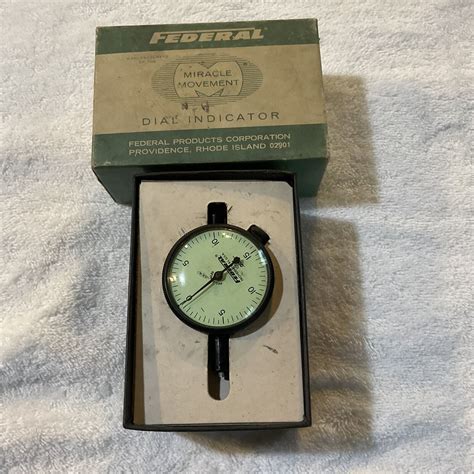 Federal Miracle Movement Dial Indicator Full Jeweled C M