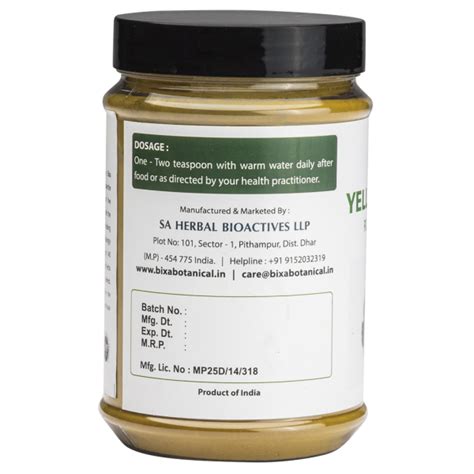 Buy Bixa Botanical Yellow Dock Root Powder Gm Online At Discounted