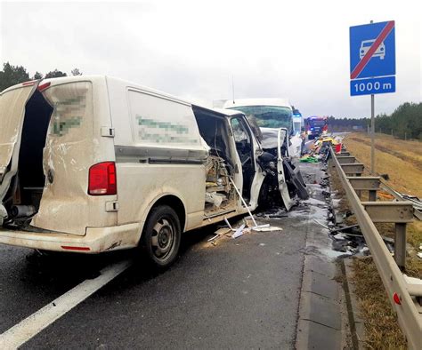 Tragiczny wypadek na obwodnicy Torunia Adrian i Janusz zginęli na S10