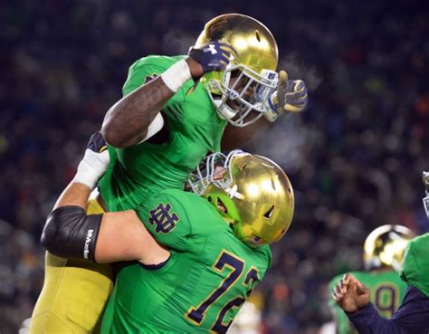 Notre Dame football reveals names on green jerseys for Cal game ...