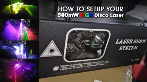 How To Set Up And Use A 500mW RGB Party Laser A Beginner S Guide To