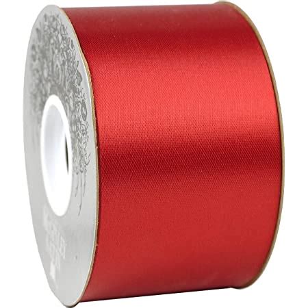 Amazon Mcginley Mills W Acetate Satin Ribbon Red Yard Spool