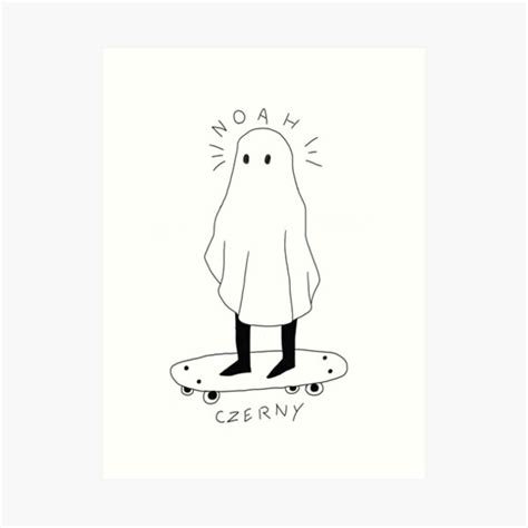 Ghost Noah Art Print By Telekinezra Redbubble