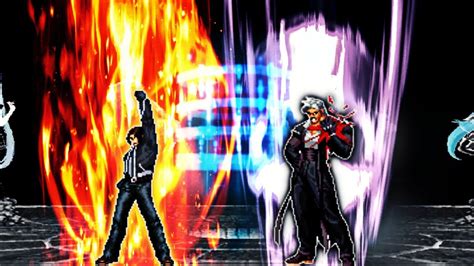 Kyo Kusanagi Sp Vs Dark God Rugal Kof Mugen Youtube