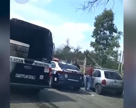 Policías De Cuautitlán Izcalli Golpean A Adulto Mayor En Operativo De Revisión Video Proceso