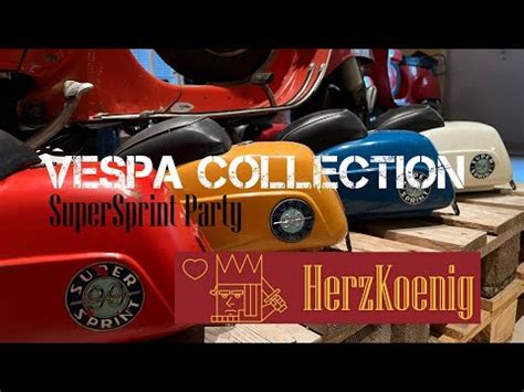 Vespa SuperSprint Party YouTube