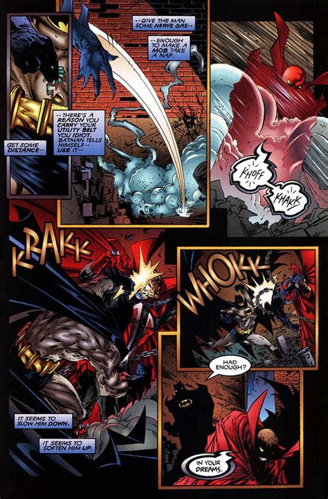 Read Online Spawn Batman Comic Issue Full