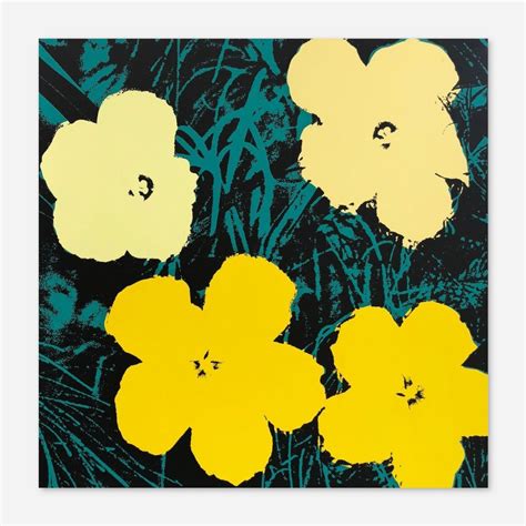 Andy Warhol Flowers