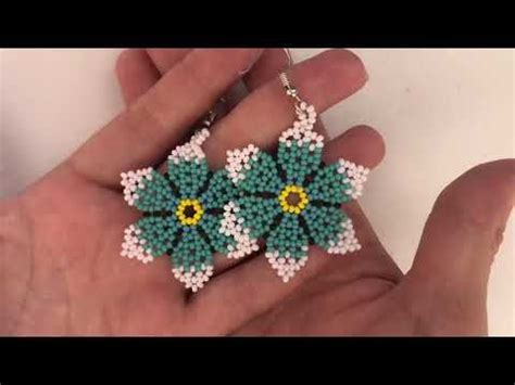 Aretes En Mostacilla YouTube Beaded Jewelry Patterns Beaded