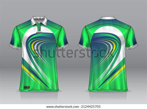 Polo Shirt Uniform Design Outdoor Sports Stock Vector Royalty Free