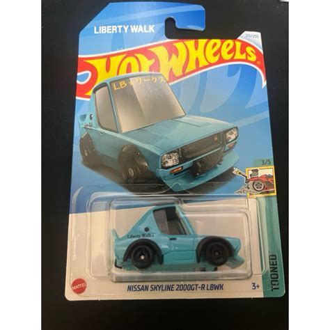 Hot Wheels Nissan Skyline 2000GT R LBWK Shopee Malaysia