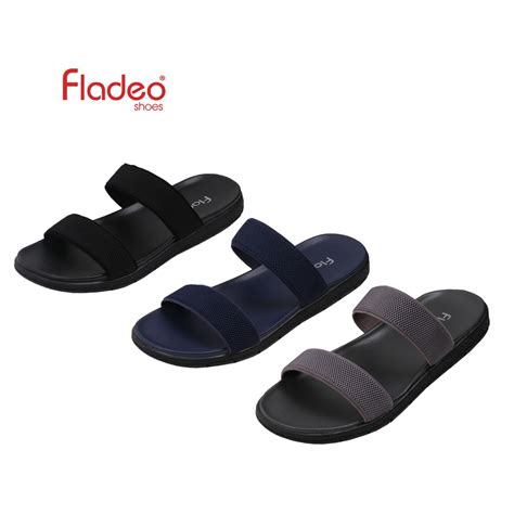 Jual Fladeo D22mds410 2ahsandal Slide Pria Slipper Sandals