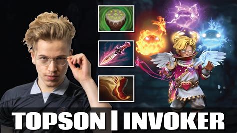 Topson Invoker Mid Angel Of Vex Dota Pro Gameplay Full Game