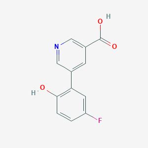 5 5 Fluoro 2 Hydroxyphenyl Nicotinic Acid 95 S6651825 Smolecule