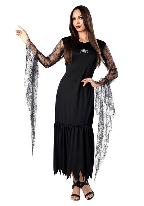 Women's Macabre Mother Black Costume Dress | Scary Costumes