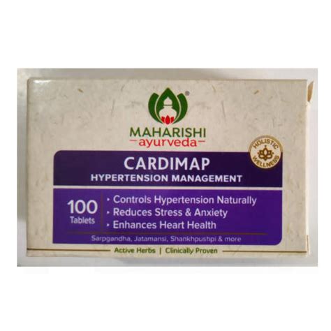 Buy Maharishi Ayurveda Cardimap Tablets Online at Best Price | Distacart