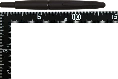 Pilot Pluma Estilogr Fica Sin Tapa Negro Mate Punta Fina Fc Srbmf