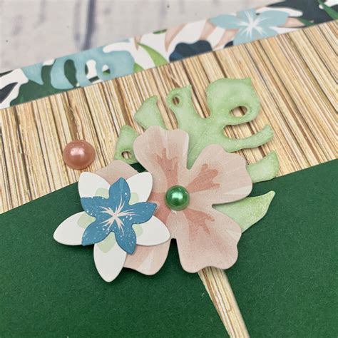 Project Paradise Is Calling You With These Tropical Scrapbook Layouts Scrapbook Surfboard