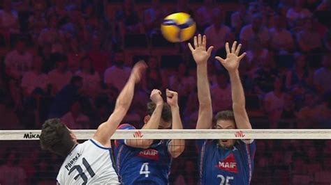 Volley H Ligue Des Nations Le Replay De France Italie Set