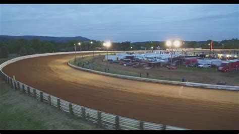 Live Dirt Track Racing At Selinsgrove Speedway Shot With Phantom 3