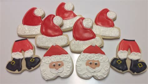 Santa Face, Santa Hat, Santa Pants Sugar Cookies by I Am The Cookie ...