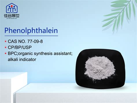 Factory Supply Phenolphthalein Cas White Powder Ep Usp