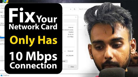 How To Fix Your Network Card Only Has Mbps Connection