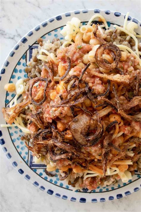 Egyptian Koshari Recipe (The Best I've Had) - The Matbakh