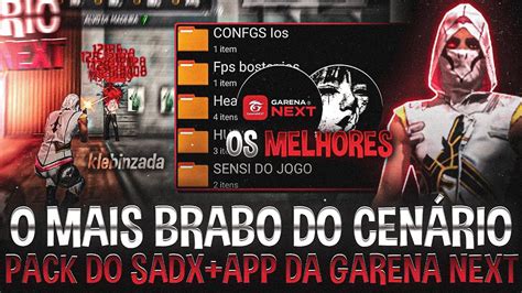 O MAIS BRABO DO CENÁRIO PACK DO SADX APP DA GARENA NEXT