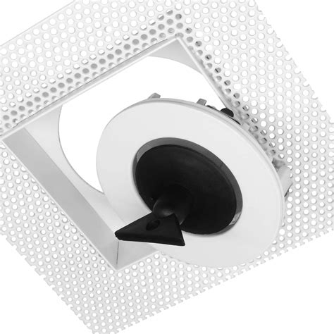 Trimless Square Fixed Downlight Clear Glass Ip Reality Gu Led Warm