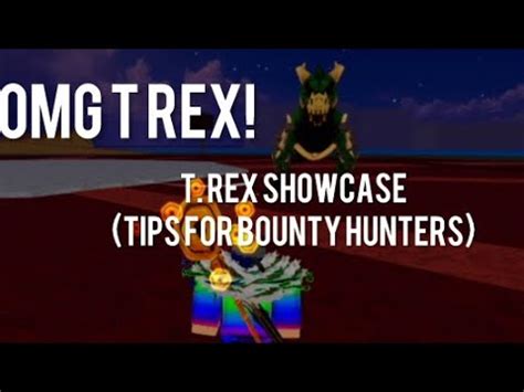 Blox Fruits T Rex Fruit Showcase Youtube