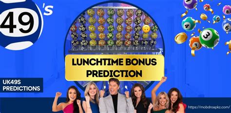 Lunchtime Bonus Prediction For Today 15 January 2025