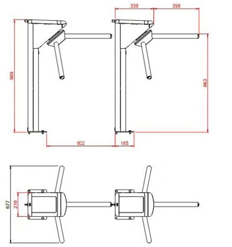 Torniquete Catrax FIT PintHor Inox IBIX