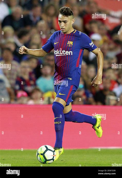 FC Barcelona's Munir El Haddadi during Joan Gamper Trophy match between ...